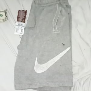 Grey nike shorts